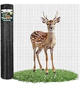 FRUITEAM 8ft×165ft Deer-Fence,Deer-Netting for Garden,Wildlife Netting,Heavy Duty Garden Fencing ...