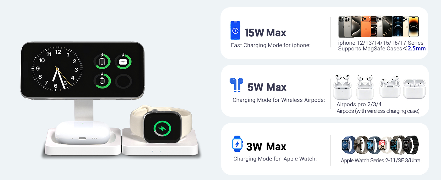 3 in 1 charging station apple
