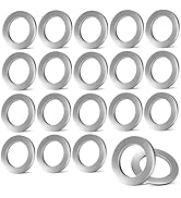 WZP 20PCS Oil Drain Plug Gasket Washers, Aluminum M14 Crush Washer, Crush Washer Oil Drain Plug R...
