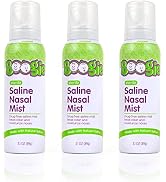 Baby Saline Nasal Spray by Boogie Mist, Nasal Decongestant, Made with Saline, Unscented, 3.1 Ounc...