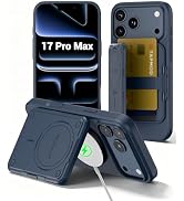 PROfezzion for iPhone 17 Pro Max Case Wallet 3-Card Holder with MagSafe, Triple-Sided Magnets, RF...