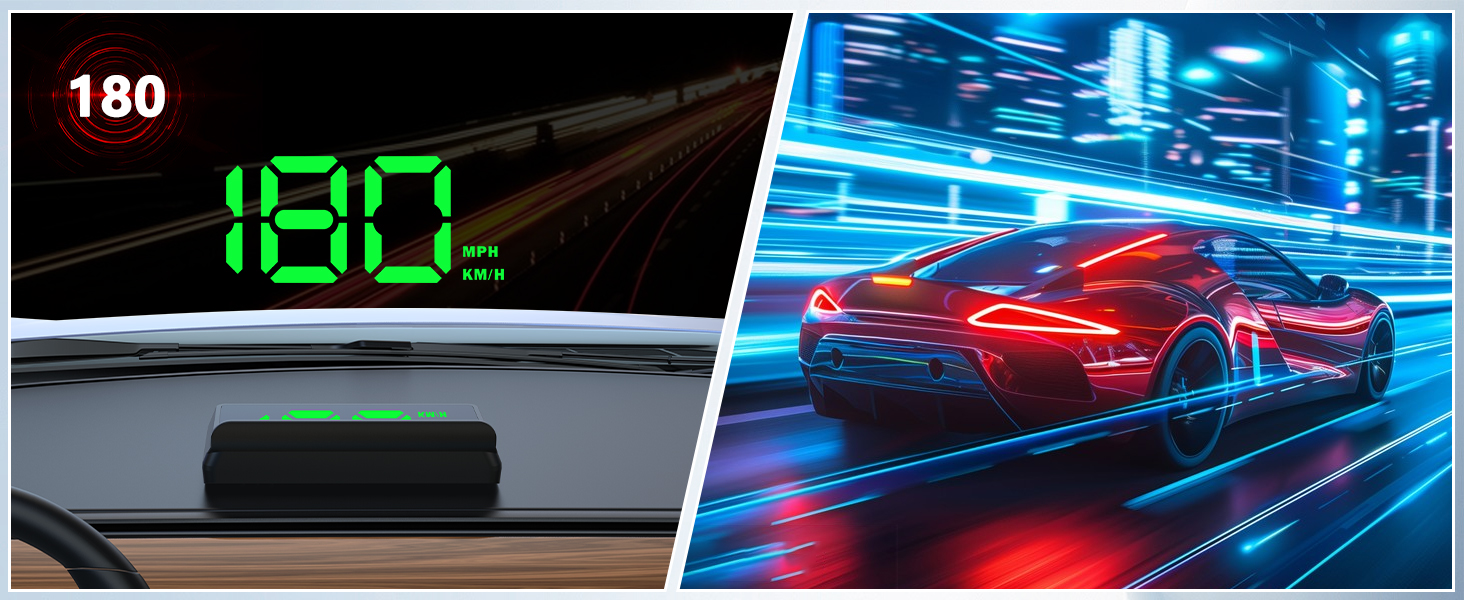 digital speedometer for car,speedometer for car,heads up display for cars,digital speedometer
