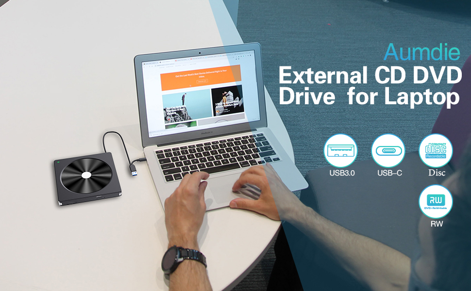 External cd dvd drive for laptop