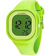 Male and Female Digital Sports Watches LED Electron 50m Waterproof Luminous Silicone Watch