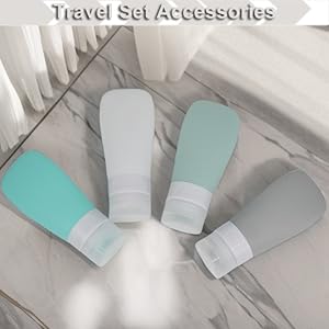 travel bottles for toiletries silicone