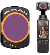 ND Filter for DJI Osmo Pocket 3 Variable ND64-512 (6-9 Stops) Camera Lens Filter for Vlog Video M...