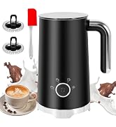 Milk Frother, Electric Milk Frother and Steamer 400W, Automatic Warm and Cold Foam Maker and Milk...