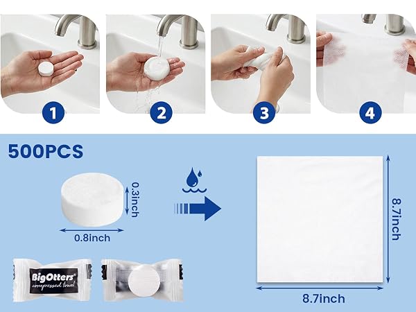 Disposable Compressed Towel