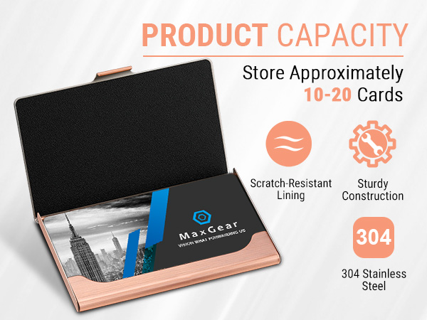Metal Business Card Holder