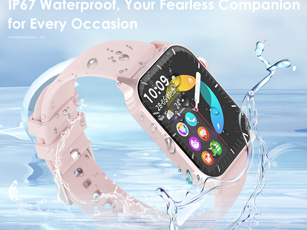 Smart Watch with IP67 Waterproof
