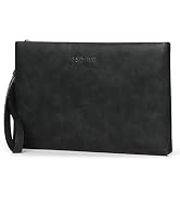 FSD.WG Mens Clutch Bag Man Purse Handbag 12 inches Large Hand Bag Big Clutch Wallet 3 COLOR