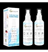 2 x 100ml Sublimation Spray for Cotton Tshirts,Sublimation Coating Spray for T-Shirts, Canvas, Po...