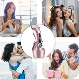 Electric razor for women