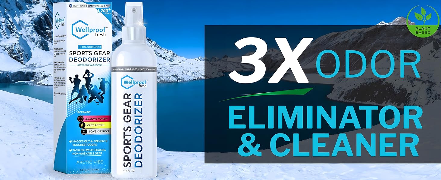 Odor Eliminator for Boxing Gloves, Football, Baseball Cap and Hat and Beyond