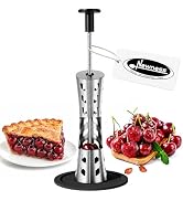 Newness Cherry Pitter, Premium Cherry Pitter Remover Tool, 304 Stainless Steel Cherry Seed Remove...