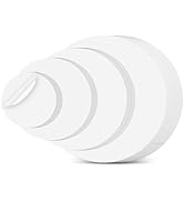ISKYBOB 200 Sheets Parchment Paper Rounds, 4in 6in 8in 10in 4Sizes Cake Pan Liners Grease Proof N...