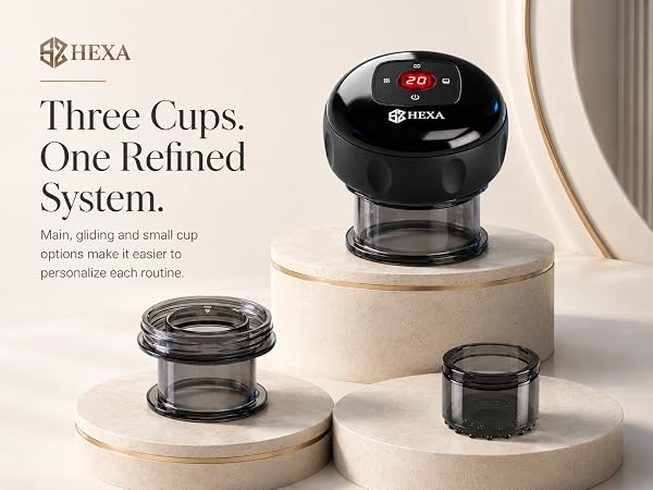 Three Cups. One Refined System.