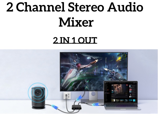 2 channel mixer