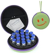 Leng Ke Peptide Vial Case for Fridge Storage - 9 Slot Organizer Holds 1-3ml Vials for Insulin, GL...