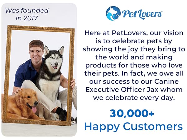 PetLovers pet waste bags designed for cat owners and dog owners since 2017