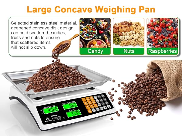 Commercial food scale