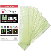 CATTONGUE GRIPS 2” Non-Abrasive Grip Tape Strips - Heavy-Duty, Waterproof Anti-Slip Tape for Furn...