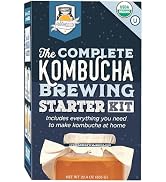 The Complete Kombucha Brewing Starter Kit | Fermentaholics USDA Certified Organic Kit (The Comple...