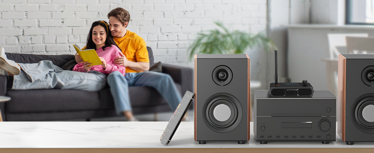 AUX RCA Bluetooth receiver