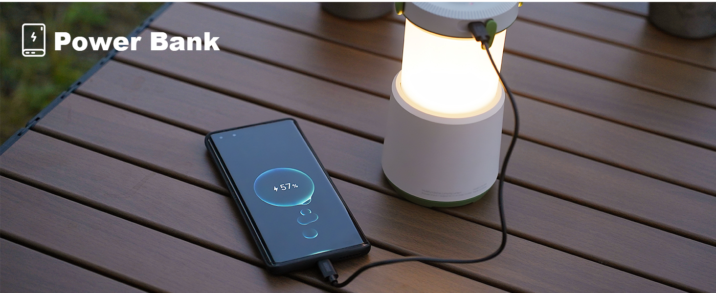 HALOSTORMS power outage lantern with power bank