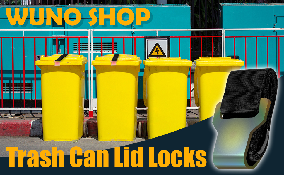 Bear Proof Trash Can Lock