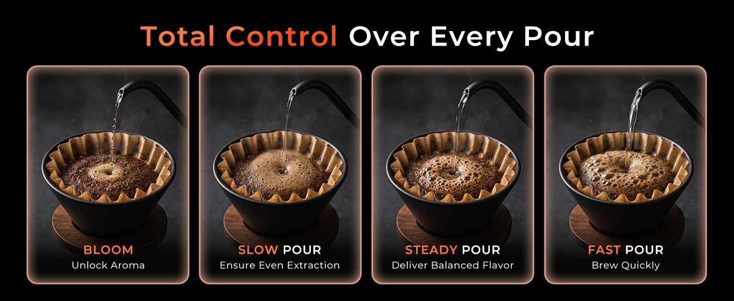 pour over electric kettle