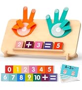MOTREE Preschool Learning Toys for Toddlers 2-4, Educational Math manipulatives Number Counting B...