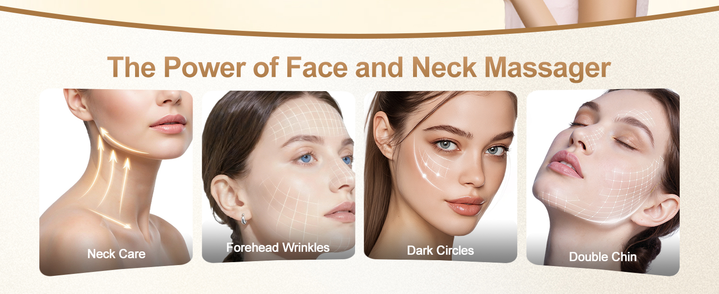 7 Color Face and Neck Massager