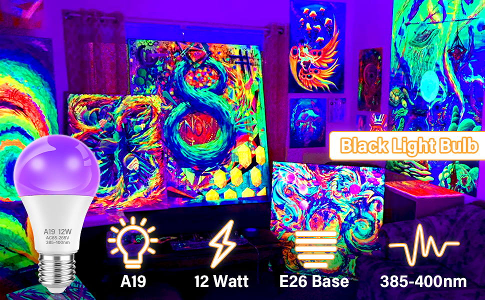 black light bulb