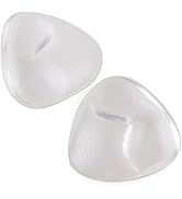Goege Bra and Bikini Gel Inserts for Summer Waterproof Silicone Triangle Push-Up Breast Pads Swim...