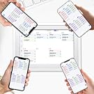 Digital Wall Calendar with Touchscreen Smart Calendar Electronic Calendar for Family