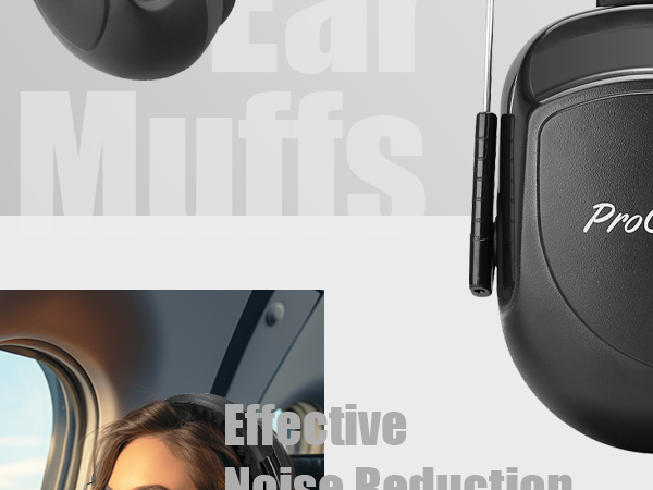 ProCase Noise Reduction Safety Ear Muffs