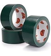 TAPEBEAR Green Duct Tape Heavy Duty 1.88" x 60FT, Strong Tough Utility Ducting Tape Waterproof, N...