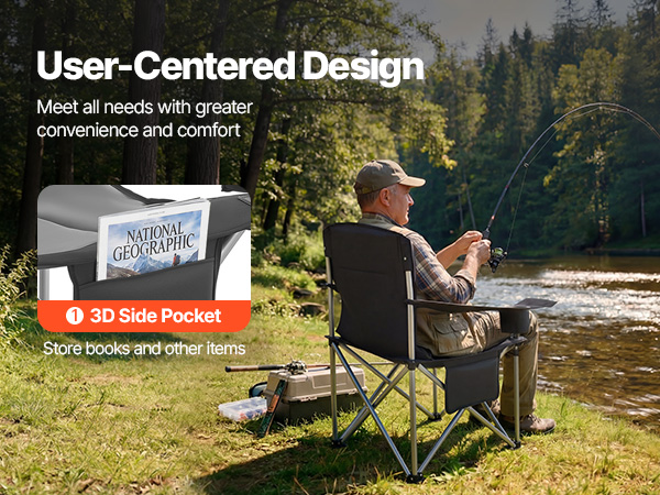 heavy duty camping chair