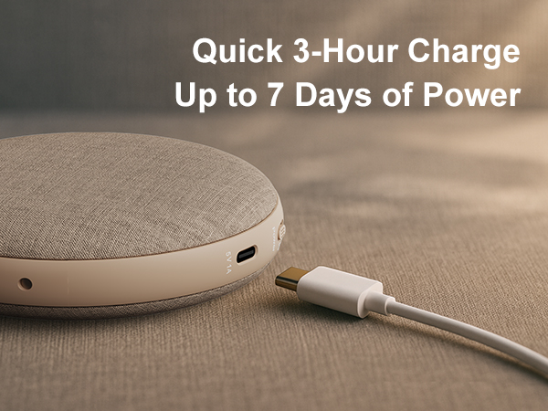 Quick 3-Hour Charge and Up to 7 Days of Power