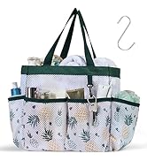 F-color Shower Caddy Portable - Mesh Shower Caddy Bag Basket Tote for College Dorm Room Essential...