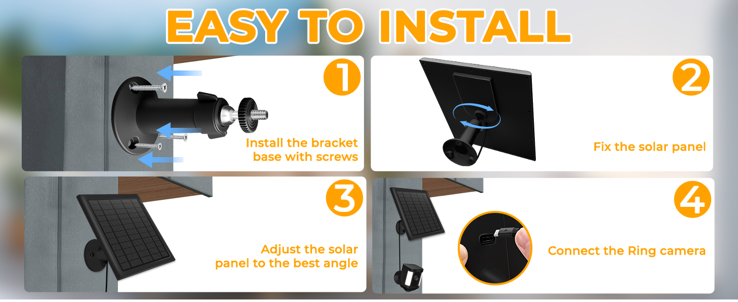 solar camera charger