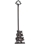 Long Handle Door Stoppers, Cast Iron Heavy Door Stop, Decorative Door Holder to Keep Door Open, P...