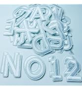 Jongdari 75pcs Iron On Letters and Numbers Patches for Clothing, 1.5" Embroidery Alphabet Letterm...