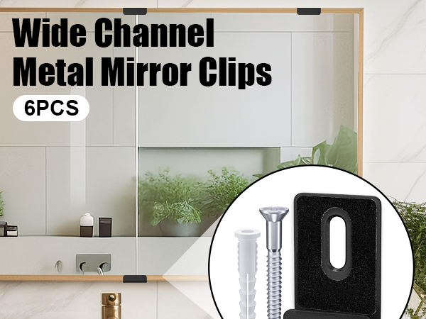Mirror Hanger Clip Kit