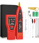 Proster POE Network Cable Tester & Tracker - 9 in 1 Multifunctional Wire Finder with Digital Sign...