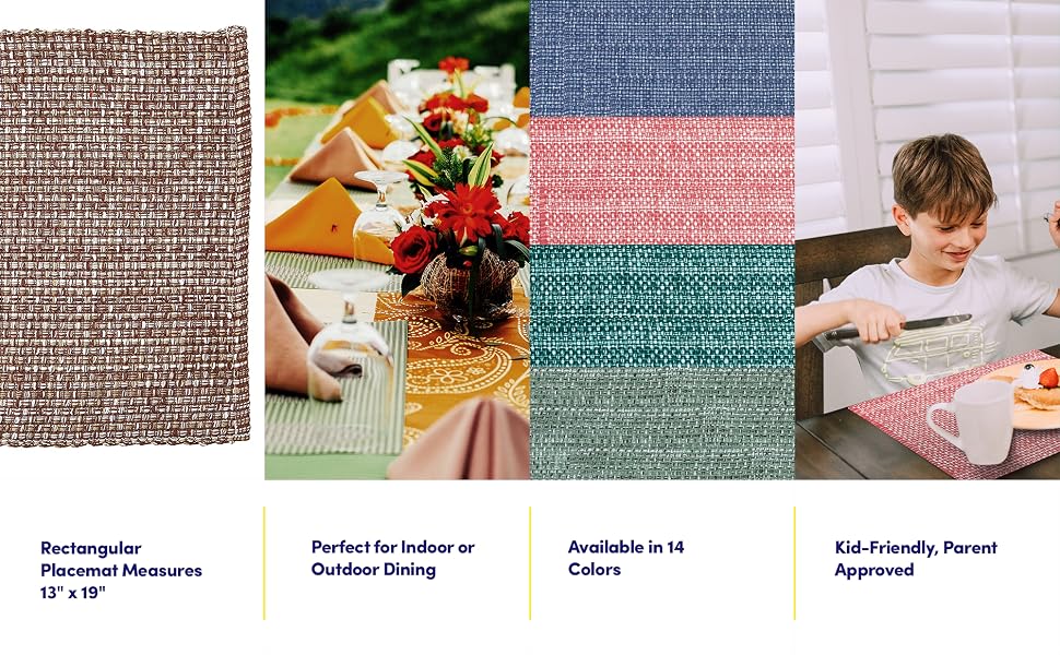 13"x19" for indoor and outdoor use, Available in 14 colors, kid friendly