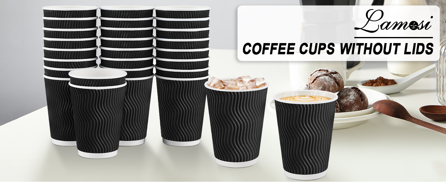 12 oz coffee cups no lids