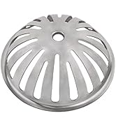 Leyso Heavy Duty Stainless Steel Dome Sink Drain Strainer Floor Sink Drain Cover for Kitchen, Res...