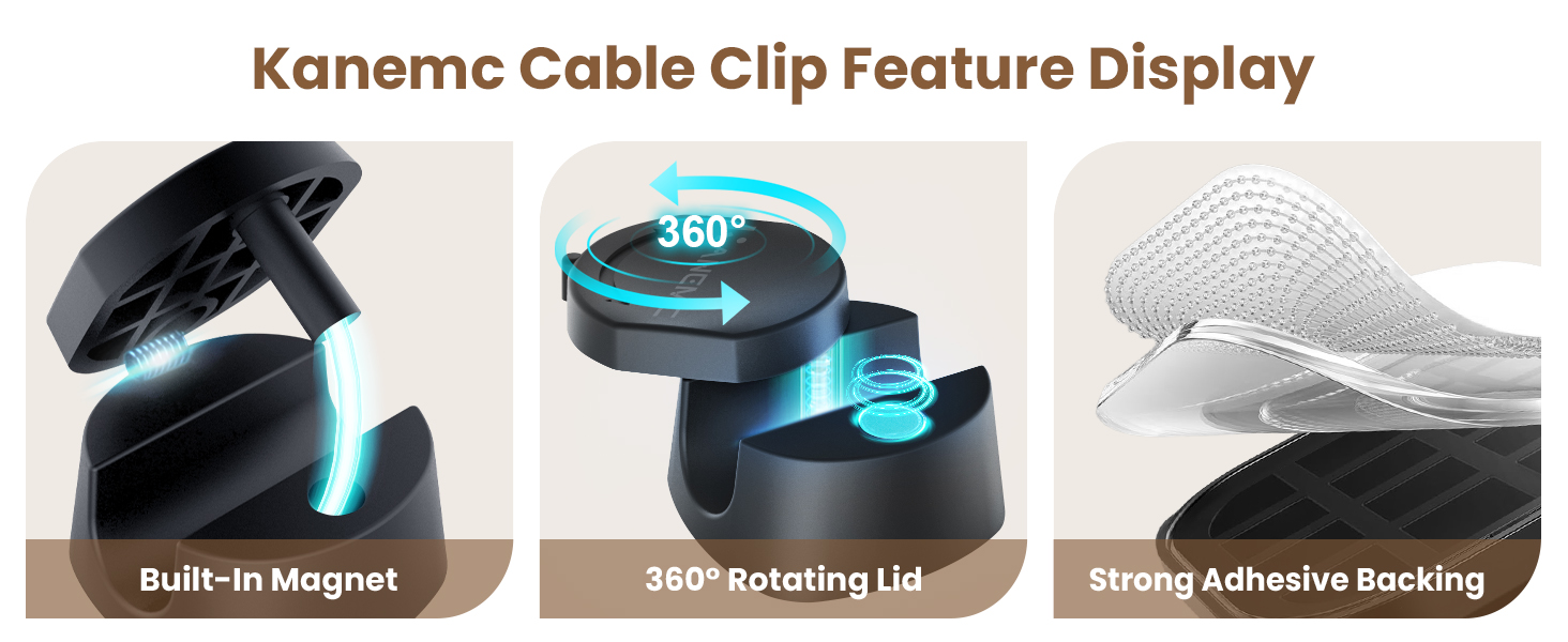 cable clips management